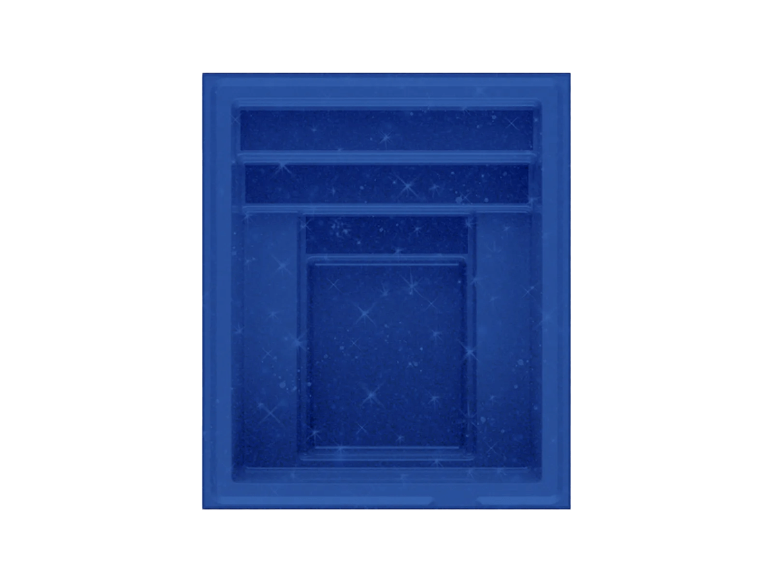 Exemple piscine en fibre de verre couleur Ocean Floor