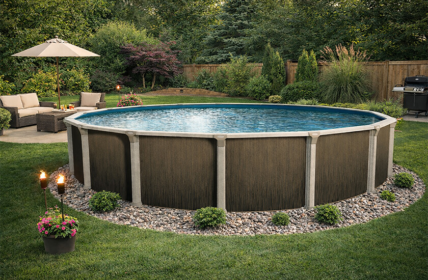 Above-ground swimming pool Brisbane 