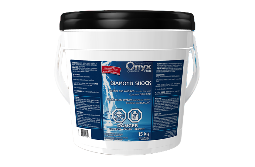 Onyx Diamond Shock – Clarifying pool shock treatment