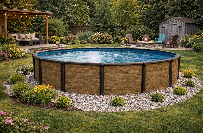 Above-ground pool Milano Cork