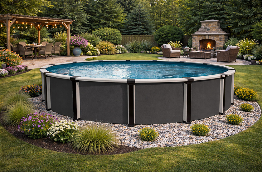 Above-Ground Pool – Quantum LX Dual Resin – Resin Wall