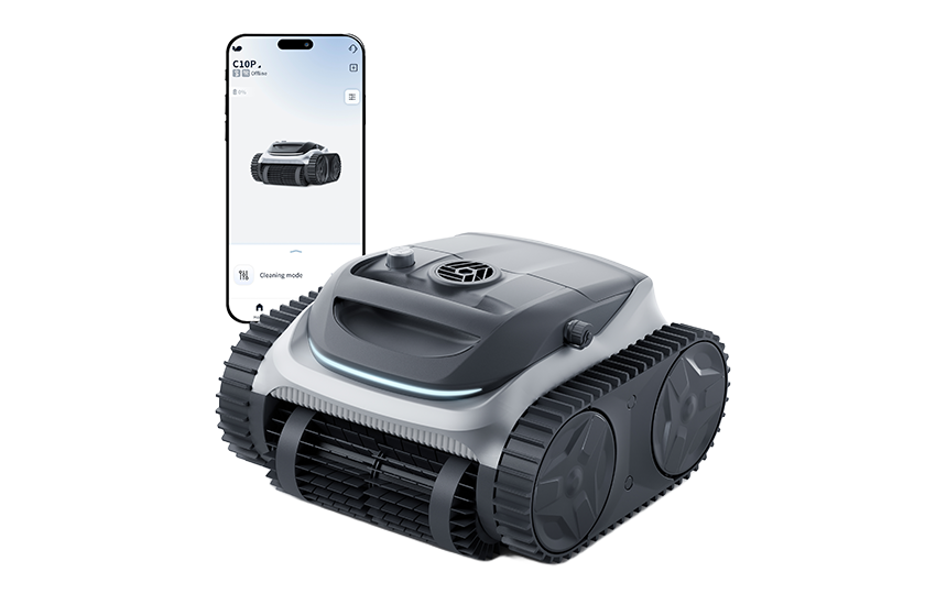 Bublue C10P robotic cleaner for inground pools